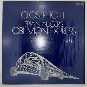 Jazz Funk LP - Brian Auger's Oblivion Express - Closer To It! - RCA - VG+ - シュリンク付