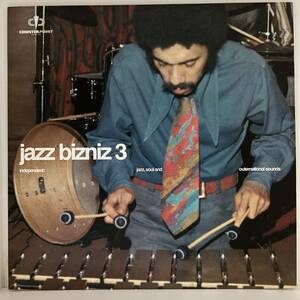 Jazz Funk LP - Various - Jazz Bizniz 3 - Independent: Jazz, Soul And Outernational Sounds - Counterpoint - VG+