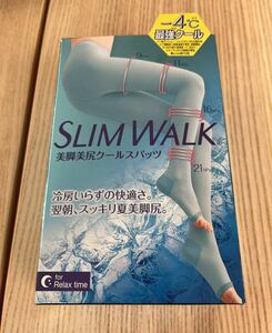  new goods unopened pipSLIMWALK slim walk beautiful legs cool spats put on pressure stockings M~L size 