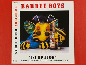 ◇バービーボーイズ/1st OPTION/帯付きLP、28・3H-156