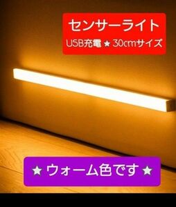 最新♪LEDライト１本センサーライトLED　人感　USB充電　モーションセンサー