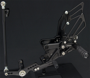 YZF-R1 09-14 バックステップ rearsets Black