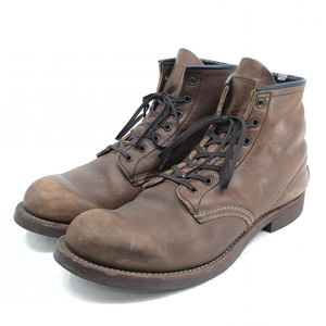 [ used ]RED WING 2010 made 9161 6inch Round Type B size 26.5cm Brown Red Wing [240017529407]