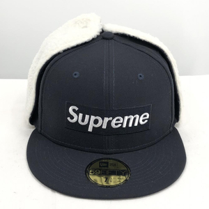 【中古】Supreme × NEW ERA 21AW Earflap Box Logo ブラック シュプリーム × ニューエラ[240017534406]