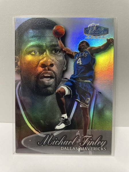 NBAカード　マイケル・フィンリー　MICHAEL FINLEY FLAIR SHOWCASE POWER FLEER’98-‘99 SHOWDOWN 【マーベリックス時代】