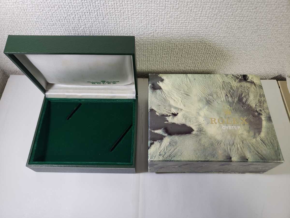 80年代 ヴィンテージBOX タグ 斜め掛けまくら クレーター柄 ROLEX純正