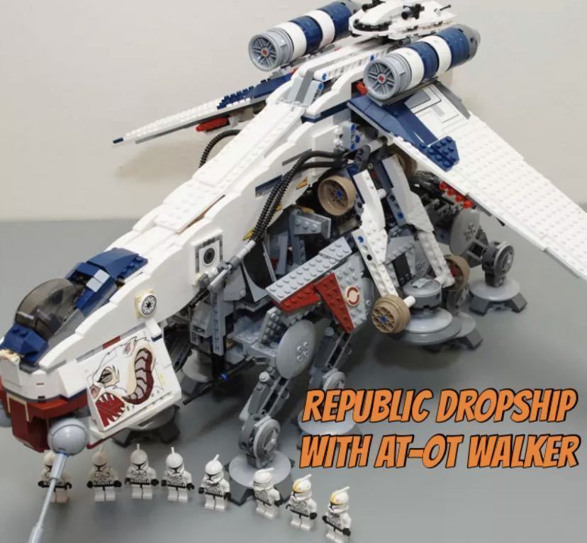レゴ スターウォーズ 10195 リパブリック ドロップシップ AT-OT