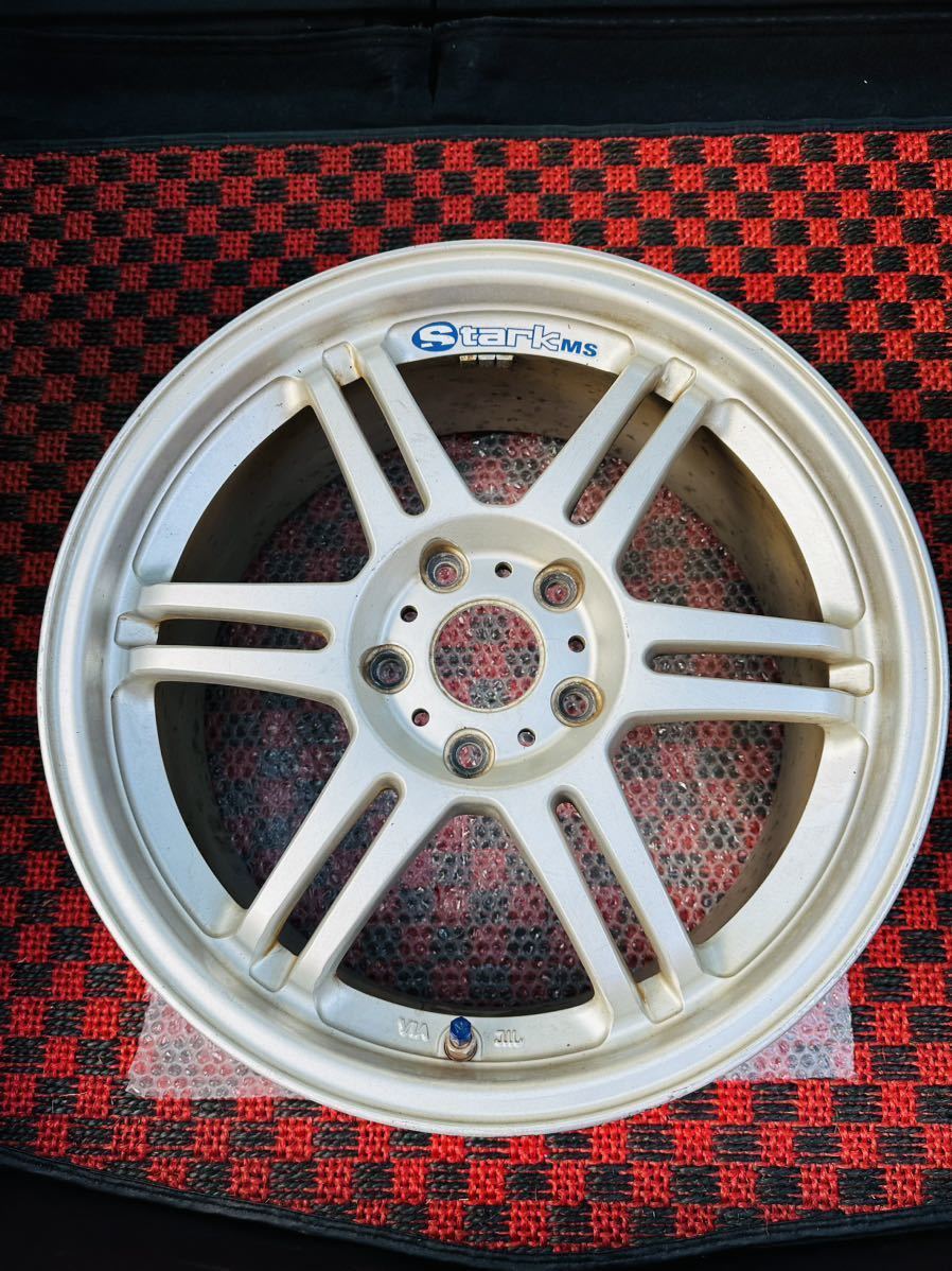 希少 STARK MS RAYS製 14インチ 鍛造ホイール-