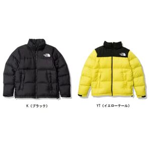 THE NORTH FACE Nuptse ダウンジャケット イエロー S