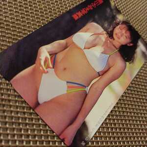  Hosokawa Fumie treasure sexy telephone card 