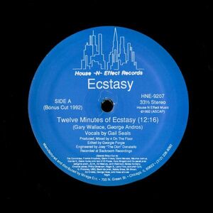 試聴 Ecstasy - Twelve Minutes Of Ecstasy [12inch] House-N-Effect Records US 1992 House