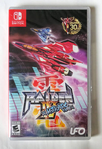 新品 ★ 雷電IV×ミカドリミックス RAIDEN 4 x MIKADO REMIX 北米版 ★ 任天堂SWITCH