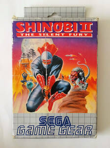 GG..-.-. extension II.2 G.G. SHINOBI PART 2 THE SILENT FURY EU version * SEGA GAMEGEAR Sega Game Gear 