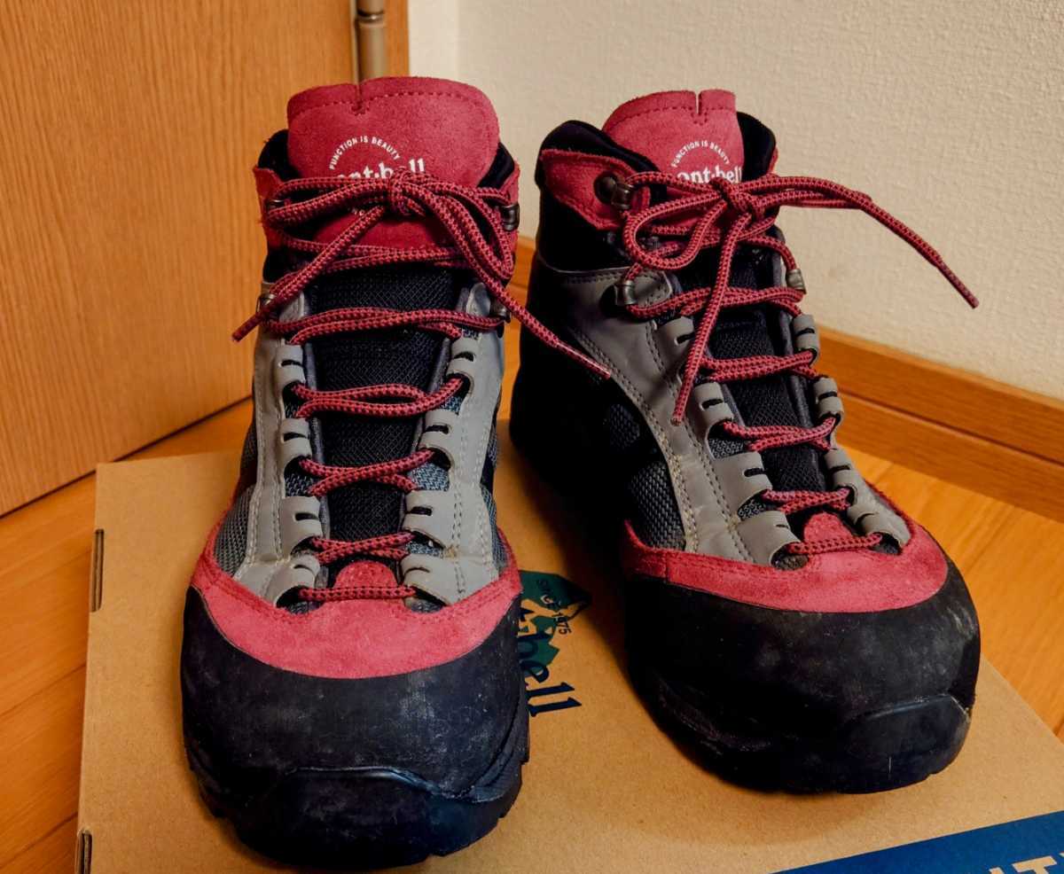 美品 モンベル マウンテンクルーザー400 ワイド 25.5cm Men´s-