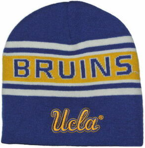  новый товар быстрое решение NCAA UCLA голубой in z вязаная шапка 2