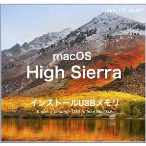 【H7w】macOS High Sierra 10.13.6起動USBインストーラーの画像1