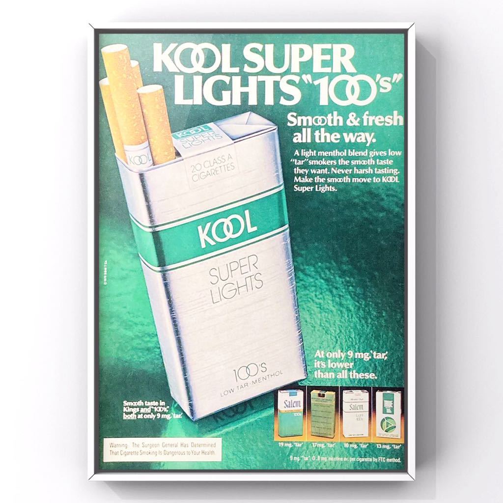 経典 非売品 KOOL ジッポ クール KOOL ディスプレー タバコ マルボロ