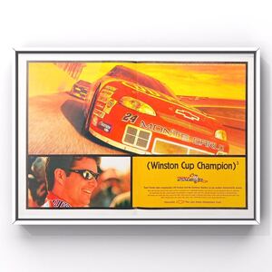 当時物 USA 98 ナスカー シボレー チームモンテカルロ 広告 /カタログ Nascar Winston Champion Cup レース Chevrolet Monte Carlo B4A3