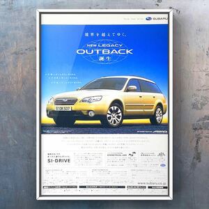  that time thing Subaru Legacy Outback advertisement / SUBARU OUTBACK 3.0R Legacy Outback BPE BP9 BP muffler wheel catalog STi