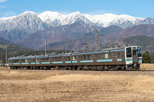 鉄道 デジ 写真 画像 211系 信州色 飯田線 2