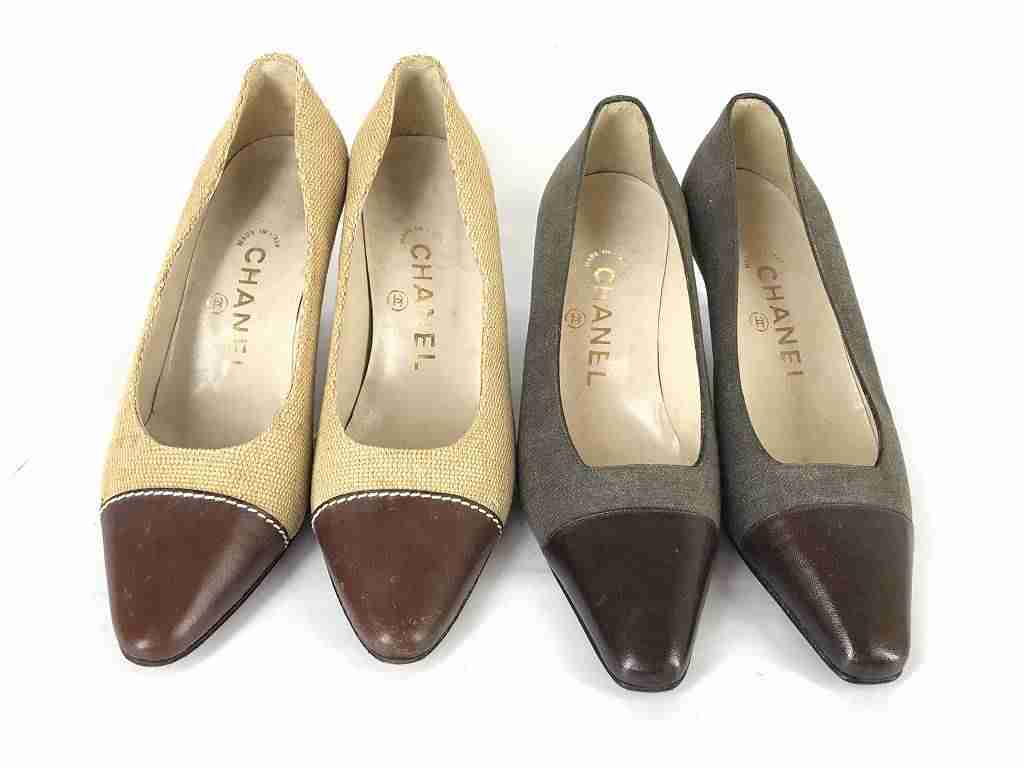 ヤフオク! -「シャネル パンプス」の落札相場・落札価格