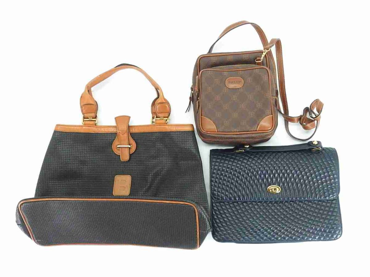 ヤフオク! -「バリー bally バッグ」の落札相場・落札価格