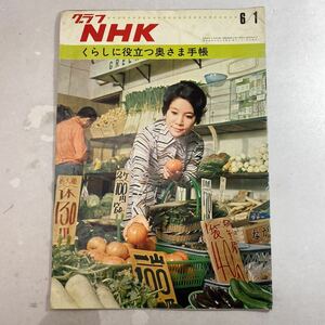 グラフ NHK 昭和45年6月1日 くらしに役立つ奥さま手帳 冊子 雑誌 当時物