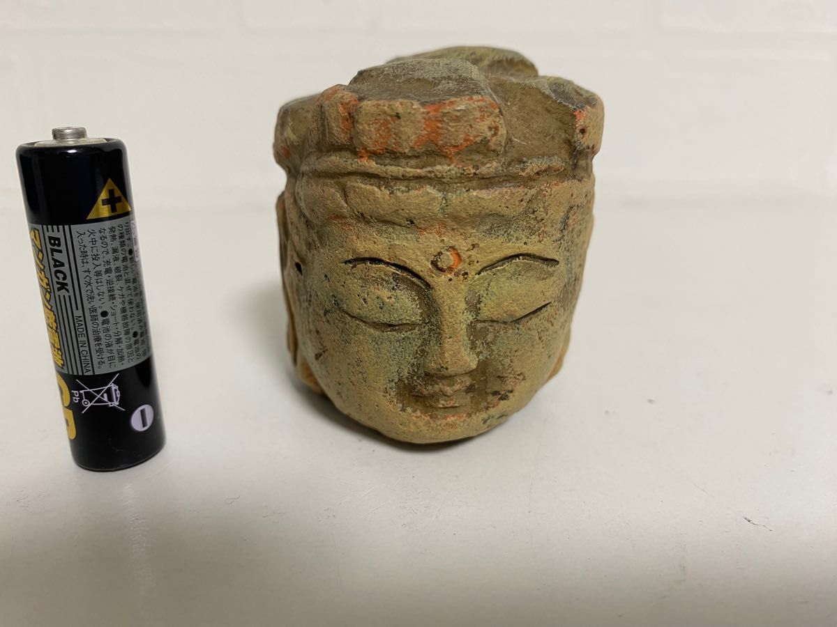 神戸 古代 メキシコ 土偶 置物 高さ約16.9㎝ 本さ5-0314① www