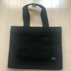 PORTER Yoshida bag tote bag black zipper attaching largish tote bag 