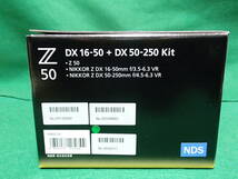 未使用品 ニコンNikon Z 50 ダブルズームキット メーカー保証2025年9月まで！　液晶保護フィルムサービス！_画像3