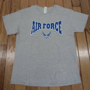 J-11 ミリタリー サバゲー コンバット アメカジ トレーニングシャツ 米軍放出品 AIR FORCE アンダー Tシャツ Lサイズ 送料198円の画像1