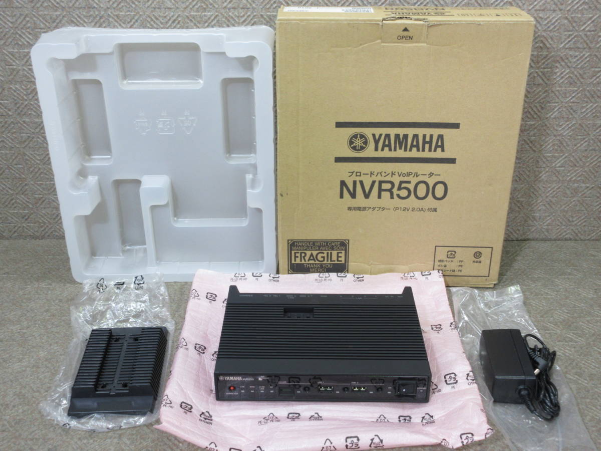 未使用品YAMAHA NVR500 元箱なし-