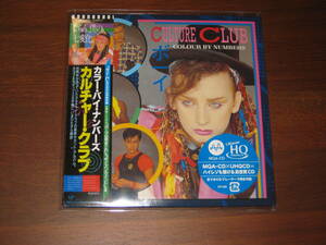 CULTURE CLUB カルチャー・クラブ/ カラー・バイ・ナンバーズ 2022年発売 紙ジャケ ハイレゾ MQA-CD x UHQCD 限定盤 国内帯有