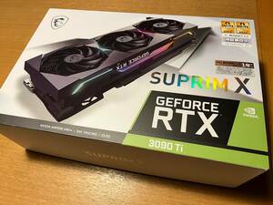 MSI GeForce RTX 3090Ti SUPRIM X 24G☆未使用品