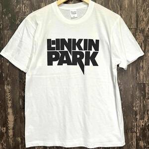 LINKIN PARK・リンキンパーク・ロックTシャツ・白・M