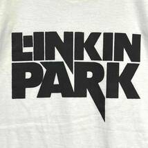 LINKIN PARK・リンキンパーク・ロックTシャツ・白・XL_画像2