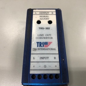 TRSインターナショナル Hi/Lo レベル ラインアウト コンバーター TRS-302の画像2