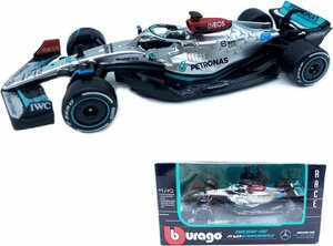 予約品　Burago 1/43 Mercedes AMG F1 W13E #63 SEASON 2022 GEORGE RUSSEL　メルセデス　ベンツ　ジョージラッセル 　ブラーゴ