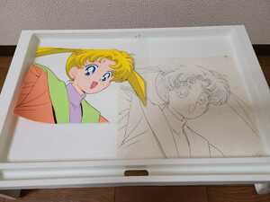  Pretty Soldier Sailor Moon autograph animation attaching cell picture 