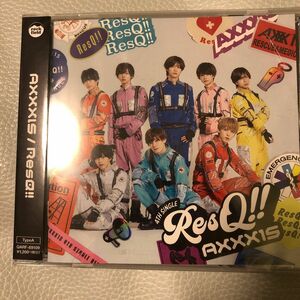 【国内盤CD】 AXXX1S/ResQ!! (2023/1/3発売)