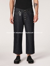 定価29,160 美品 DIESEL “FLIP” 0088Z ワイド テーパード アンクルカット デニム パンツ 28 ディーゼル ITALY製_画像2