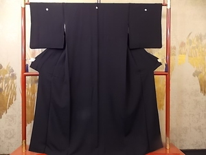  кимоно сейчас прошлое 4745 ( чёрный. . оборудование ) траурный костюм кимоно широкий воротник ... натуральный шелк . после крепдешин один . земля высококлассный -слойный . ткань дом .[..] длина 156cm
