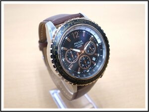 1156T　SEIKO セイコー　PULSAR パルサー　クロノグラフ　VD53-X156　ブラック文字盤　クォーツ　メンズ腕時計