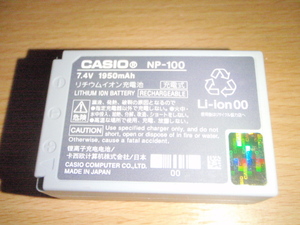 Casio-1-NP100 Casio original charge battery NP-100