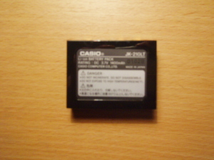 Casio-1-JK-210LT CASIO製 リチウムイオン電池　JK-210LT(日本製)