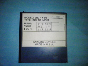 A002-01 AD製ISOLATED, THERMOCOUPLE INPUT 3B37-X-00 