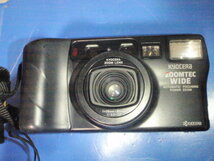 Camera-KY-1　Kyocera製フィルムカメラ 　ZOOMTEC　WIDE_画像2