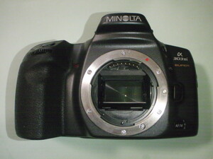 Camera-M-1 Minolta製一眼カメラ　α303si　supper