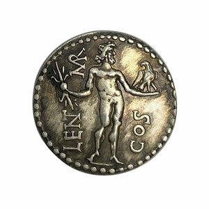レプリカコイン 三脚巴 メデューサ ゼウス 古代ローマ 銀貨 硬貨 コイン アンティーク キーホルダーペンダントお守りなどに RM23