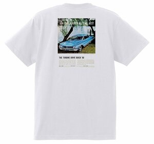 アドバタイジング ビュイック 白 245 Ｔシャツ 1960　ルセーブル インビクタ スカイラーク ローライダー